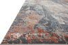 Loloi II Maeve MAE-01 Silver/Apricot Area Rug Corner 