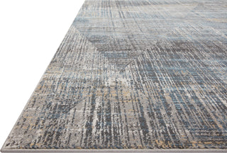 Loloi II Maeve MAE-04 Granite/Mist Area Rug Corner 