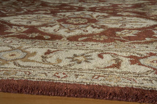 Momeni Mahal MC-36 Rust Area Rug Corner Shot