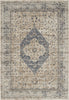 Nourison KI25 Malta MAI11 Ivory/Blue Area Rug
