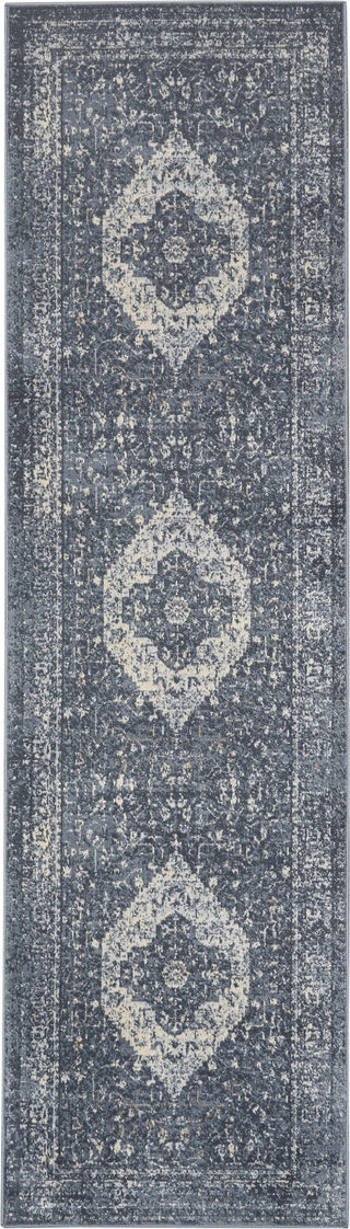 Nourison KI25 Malta MAI11 Navy Area Rug