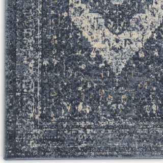 Nourison KI25 Malta MAI11 Navy Area Rug