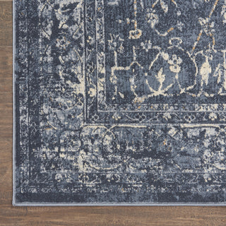 Nourison KI25 Malta MAI11 Navy Area Rug