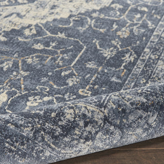 Nourison KI25 Malta MAI11 Navy Area Rug