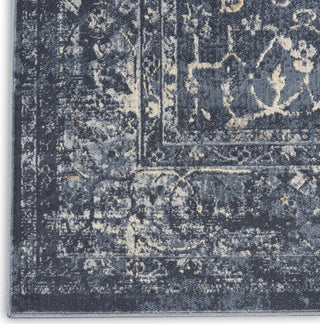 Nourison KI25 Malta MAI11 Navy Area Rug