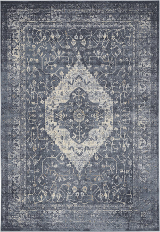 Nourison KI25 Malta MAI11 Navy Area Rug