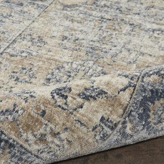 Nourison KI25 Malta MAI13 Blue/Ivory Area Rug