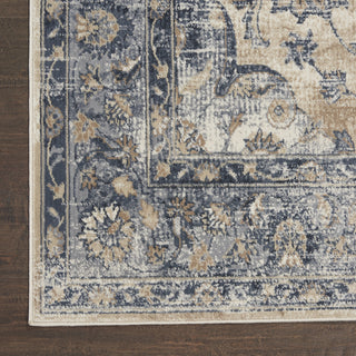 Nourison KI25 Malta MAI13 Blue/Ivory Area Rug