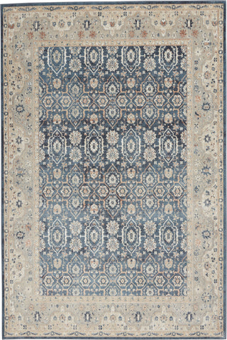 Nourison Malta MAI14 Blue/Grey Area Rug