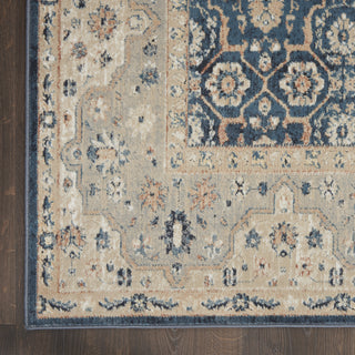 Nourison Malta MAI14 Blue/Grey Area Rug