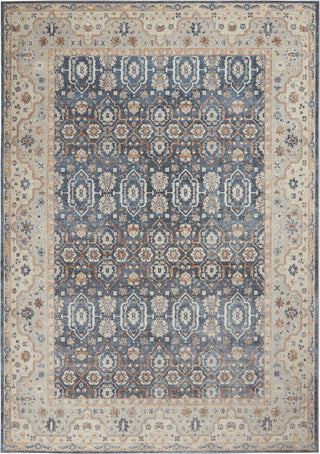 Nourison Malta MAI14 Blue/Grey Area Rug