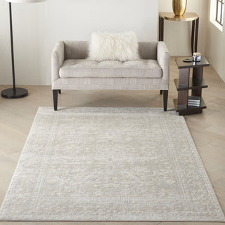 Nourison Malta MAI17 Beige Area Rug by Kathy Ireland Room Scene Feature