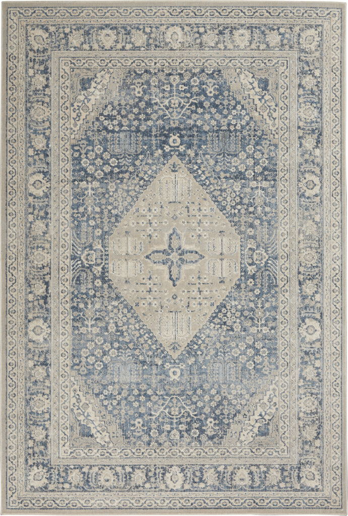 Nourison Malta MAI18 Blue Area Rug