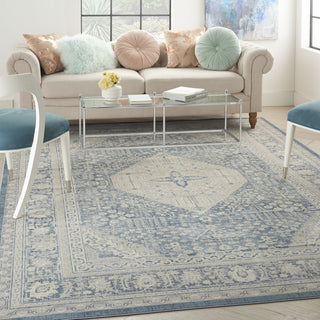 Nourison Malta MAI18 Blue Area Rug