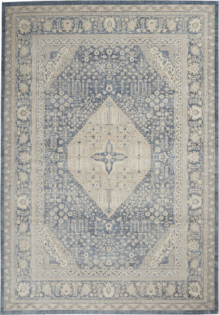 Nourison Malta MAI18 Blue Area Rug