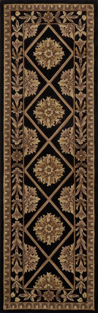 Momeni Maison MA-11 Black Area Rug Closeup