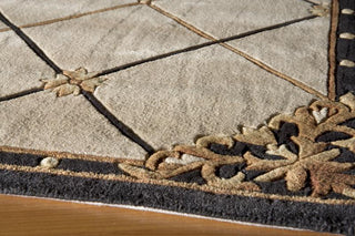 Momeni Maison MA-15 Beige Area Rug Corner Shot