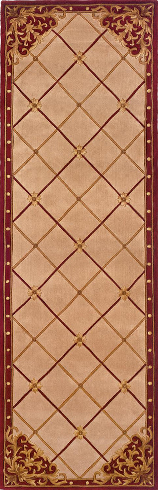 Momeni Maison MA-15 Burgundy Area Rug Closeup