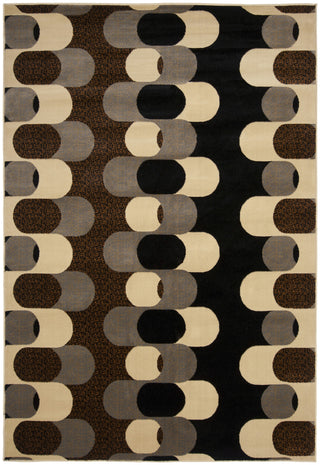 Surya Majestic MAJ-1015 Black Area Rug 5'3'' x 7'3''