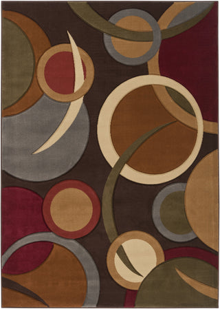 Surya Majestic MAJ-1019 Chocolate Area Rug 5'3'' x 7'3''