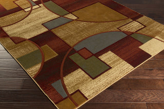 Surya Majestic MAJ-1034 Moss Machine Loomed Area Rug Corner Shot