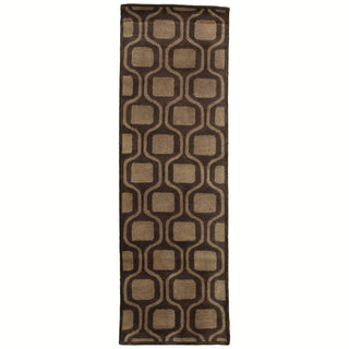 LR Resources Majestic 09303 Charcoal Hand Tufted Area Rug 2'5'' X 7'9'' Runner