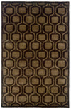 LR Resources Majestic 09303 Charcoal Hand Tufted Area Rug 5' X 7'9''