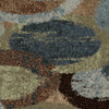 Orian Rugs Majestic Shag Pulpit Blue Area Rug Close up