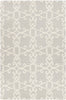 Chandra Makenna MAK-42600 Silver/Cream Area Rug main image