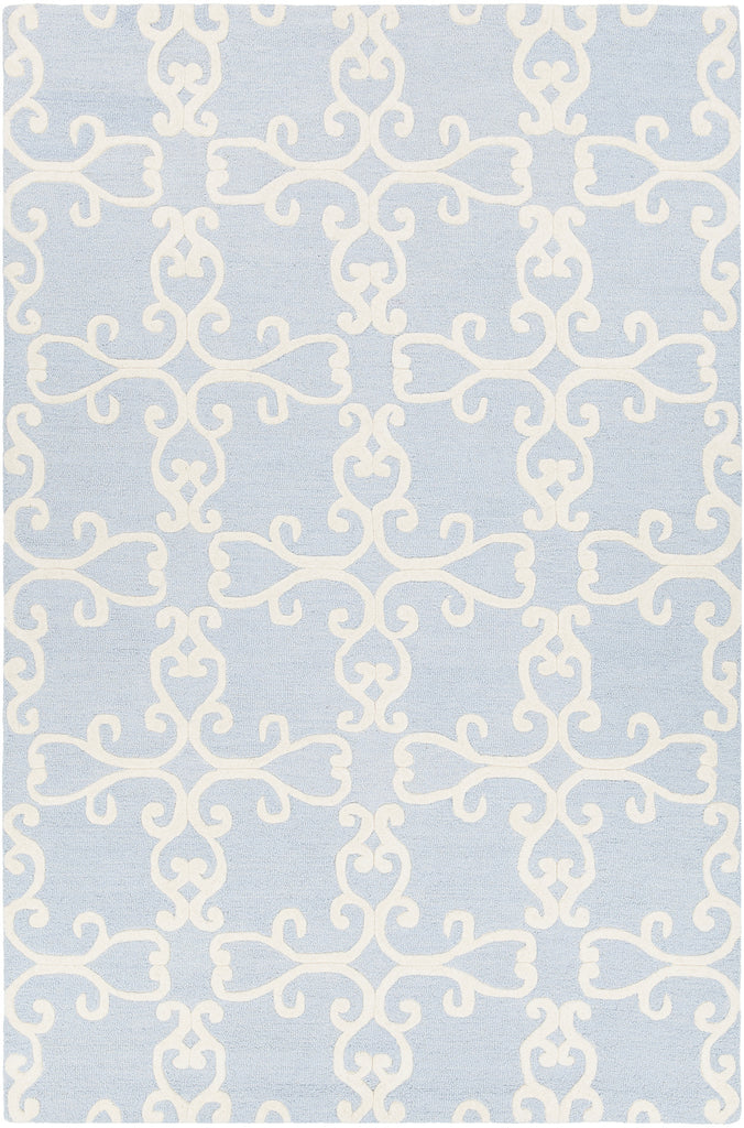 Chandra Makenna MAK-42603 Grey/Cream Area Rug main image