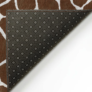 Dalyn Mali ML4 Chocolate Area Rug Backing Image