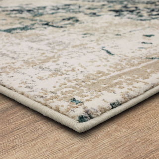 Karastan Soiree Malibu Mallard Green Area Rug by Virginia Langley Lifestyle Image