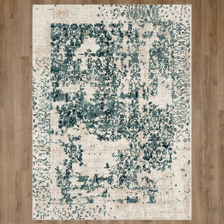 Karastan Soiree Malibu Mallard Green Area Rug by Virginia Langley Main Image