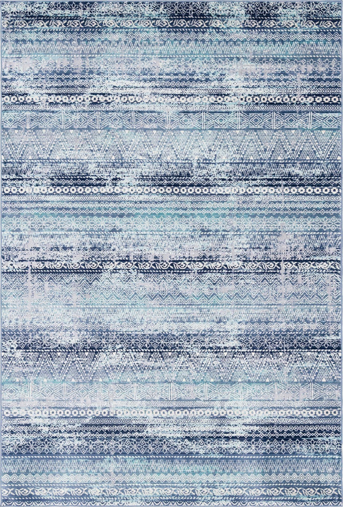Unique Loom Malibu T-MLBU11 Blue Area Rug main image