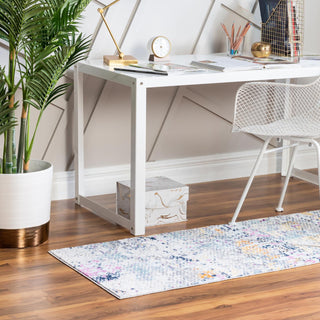 Unique Loom Malibu T-MLBU7 Multi Area Rug Runner Lifestyle Image