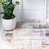 Unique Loom Malibu T-MLBU8 Multi Area Rug Round Lifestyle Image