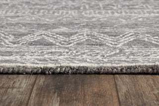 Momeni Mallorca MRC-1 Grey Area Rug Close up