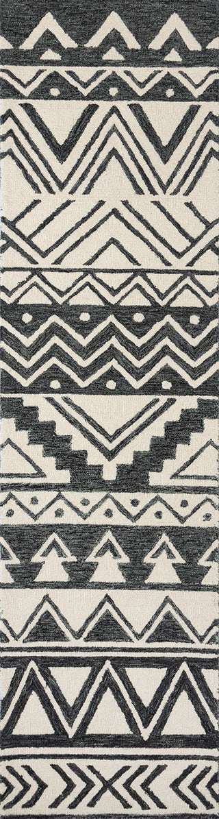 Momeni Mallorca MRC-3 Charcoal Area Rug Runner Image