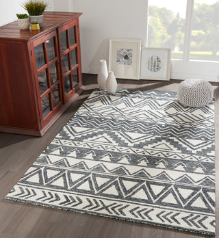 Momeni Mallorca MRC-3 Charcoal Area Rug main image