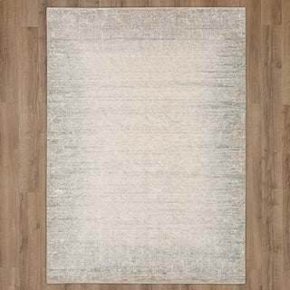 Karastan Solitude Mandawa Cream Dark Grey Area Rug Main Image