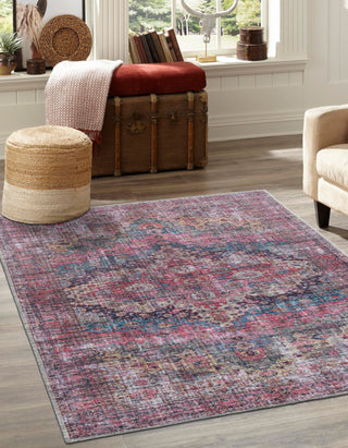 Unique Loom Mangata T-MNG10 Multi Area Rug Rectangle Lifestyle Image Feature