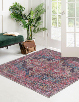 Unique Loom Mangata T-MNG10 Multi Area Rug Square Lifestyle Image