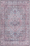 Unique Loom Mangata T-MNG7 Beige and Pink Area Rug main image