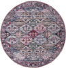 Unique Loom Mangata T-MNG8 Multi Area Rug Round Top-down Image
