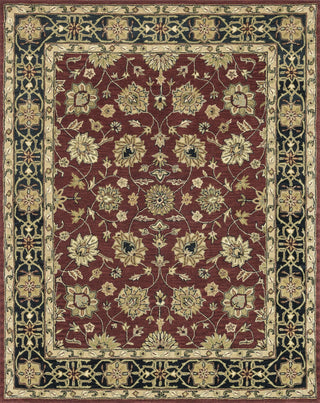 Loloi Maple MP-07 Red / Black Area Rug main image