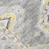 Dalyn Marbella MB1 Grey Area Rug Closeup Image