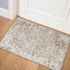 Dalyn Marbella MB2 Taupe Area Rug Room Image Feature