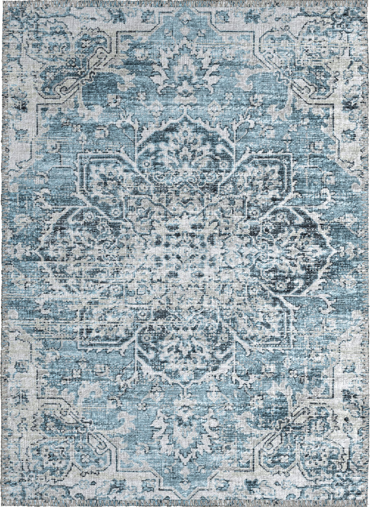 Dalyn Marbella MB3 Denim Area Rug main image