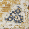 Dalyn Marbella MB3 Gold Area Rug Closeup Image