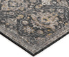 Dalyn Marbella MB4 Charcoal Area Rug Corner Image